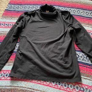 women’s black turtleneck